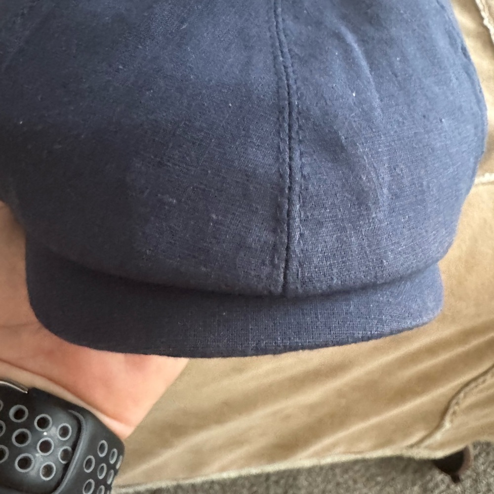 Classic Blue Flat Cap